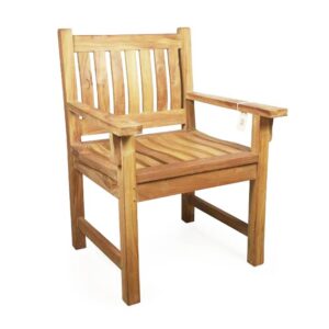 Colby teak armchair