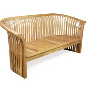 June teak outdoor bench