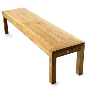 Kirribilli outdoor teak bench