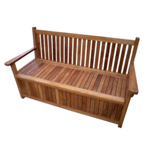Teak wood Storage Box Bench