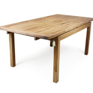 Brennan extendable teak dining table