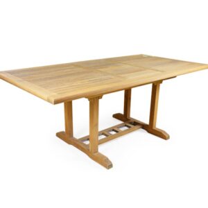 Bristol fixed teak table